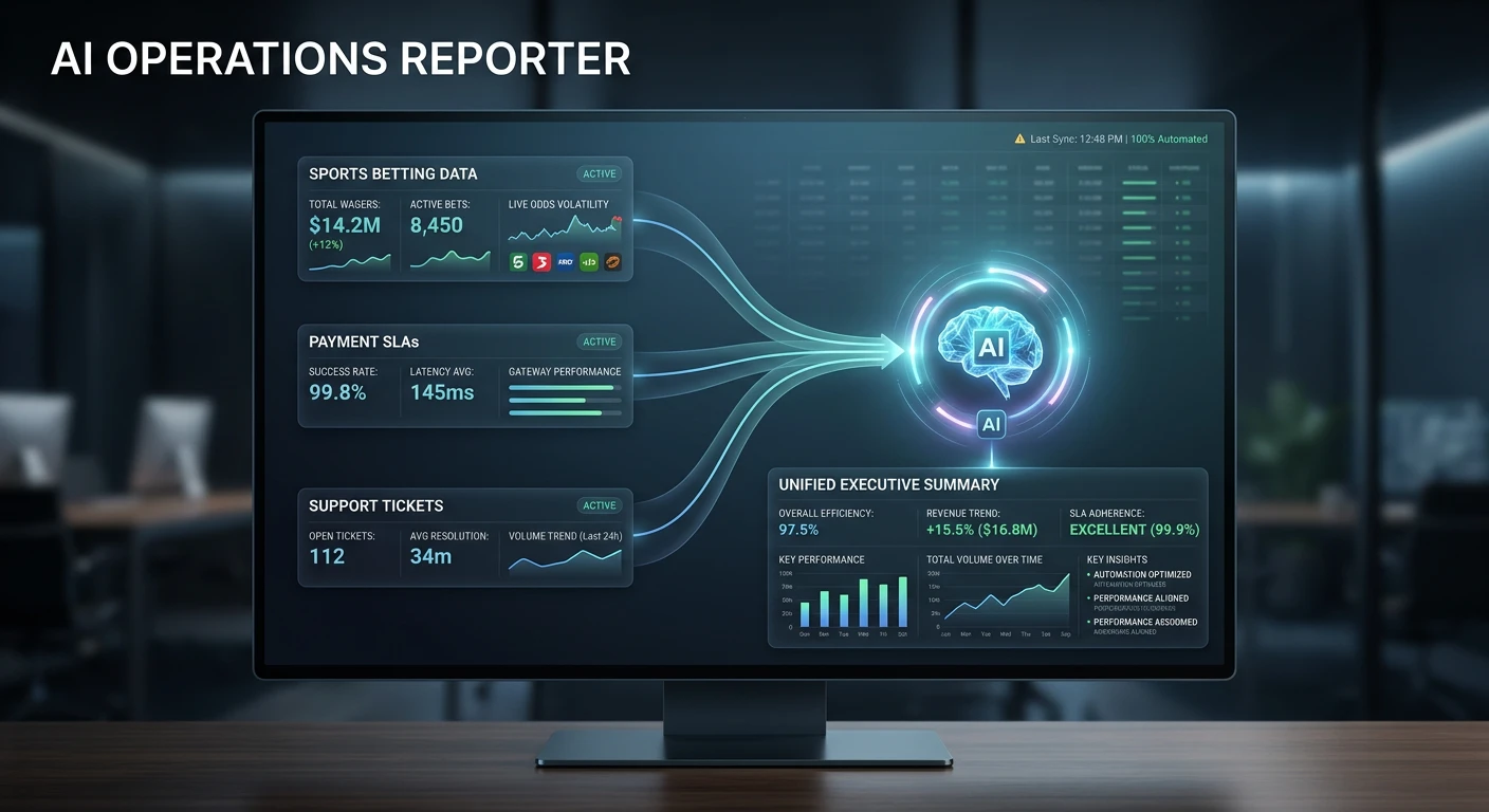 How a Head of Operations Closes the Weekly Ops Report in 20 Minutes